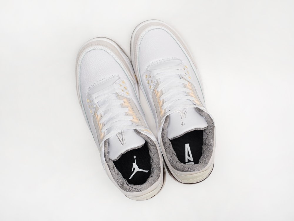 Nike x A Ma Maniére x Air Jordan 3 Retro SP белые кожа мужские (AR28785) - фото 3 Nike x A Ma Maniére x Air Jordan 3 Retro SP белые кожа мужские (AR28785) - фото 3