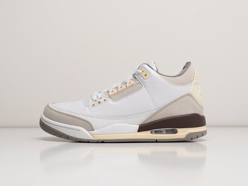 Nike x A Ma Maniére x Air Jordan 3 Retro SP белые кожа мужские (AR28785) - фото 1 Nike x A Ma Maniére x Air Jordan 3 Retro SP белые кожа мужские (AR28785) - фото 1