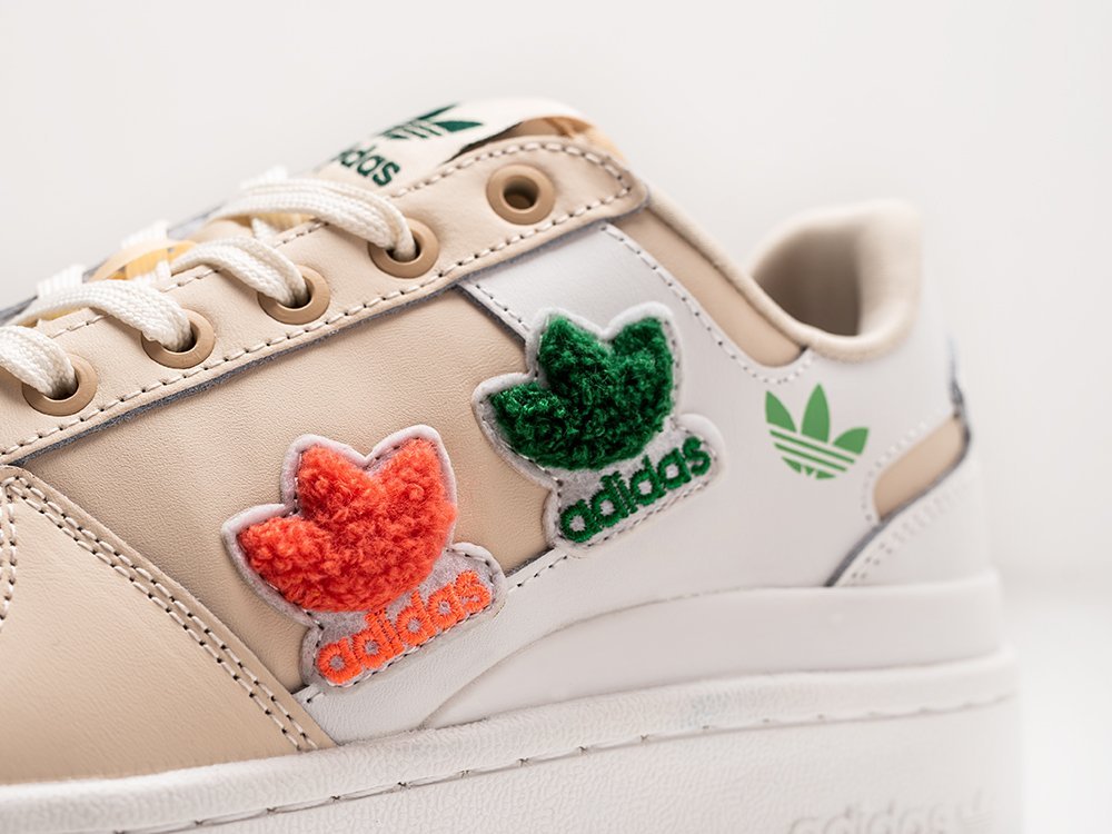 Adidas Forum Bold Low Embroidered Trefoils WMNS бежевые кожа женские (AR28803) - фото 4 Adidas Forum Bold Low Embroidered Trefoils WMNS бежевые кожа женские (AR28803) - фото 4