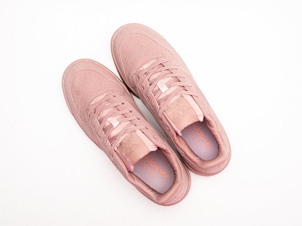 Adidas Forum Bold Low Suede Pink WMNS розовые замша женские (AR28805) - фото 3