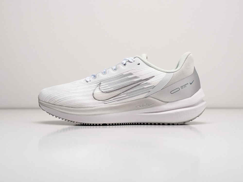 Nike Zoom Winflo 9 белые текстиль мужские (AR28808) - фото 1 Nike Zoom Winflo 9 белые текстиль мужские (AR28808) - фото 1