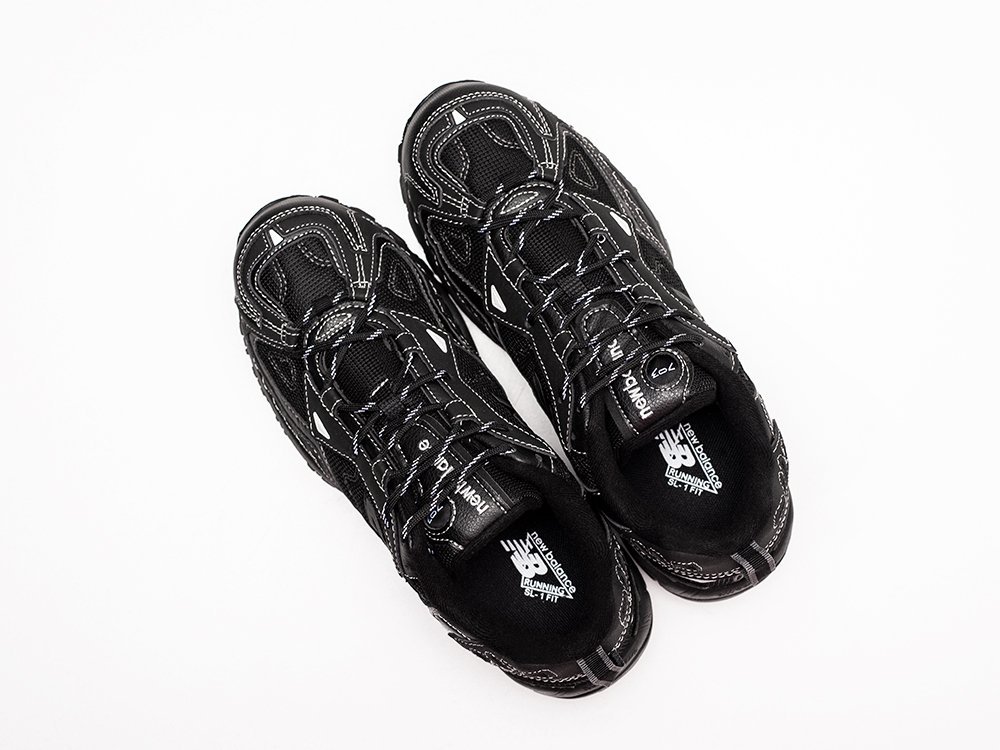 New Balance 703 Black Silver White черные кожа мужские (AR28811) - фото 3 New Balance 703 Black Silver White черные кожа мужские (AR28811) - фото 3