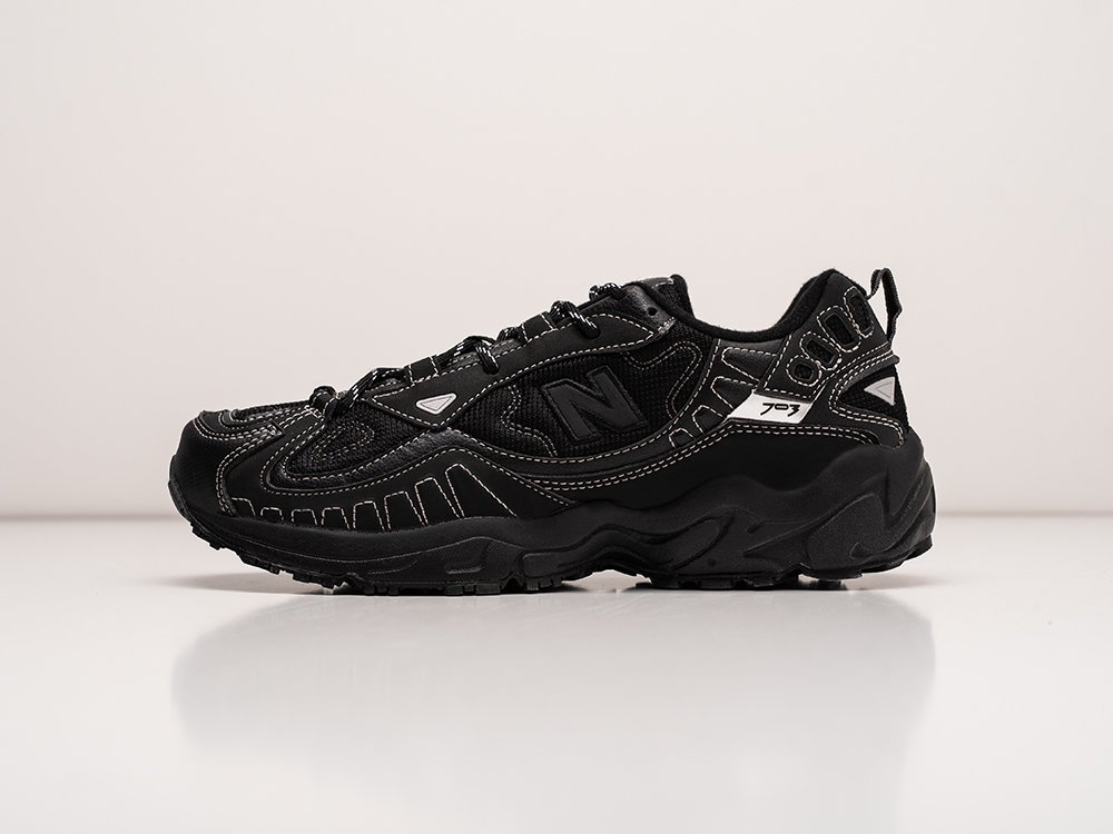 New Balance 703 Black Silver White черные кожа мужские (AR28811) - фото 1 New Balance 703 Black Silver White черные кожа мужские (AR28811) - фото 1