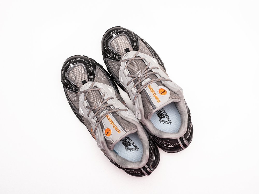 New Balance 703 Grey Black Orange серые кожа мужские (AR28812) - фото 3 New Balance 703 Grey Black Orange серые кожа мужские (AR28812) - фото 3