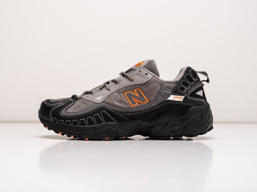 New Balance 703 Grey Black Orange серые кожа мужские (AR28812) - фото 1 New Balance 703 Grey Black Orange серые кожа мужские (AR28812) - фото 1