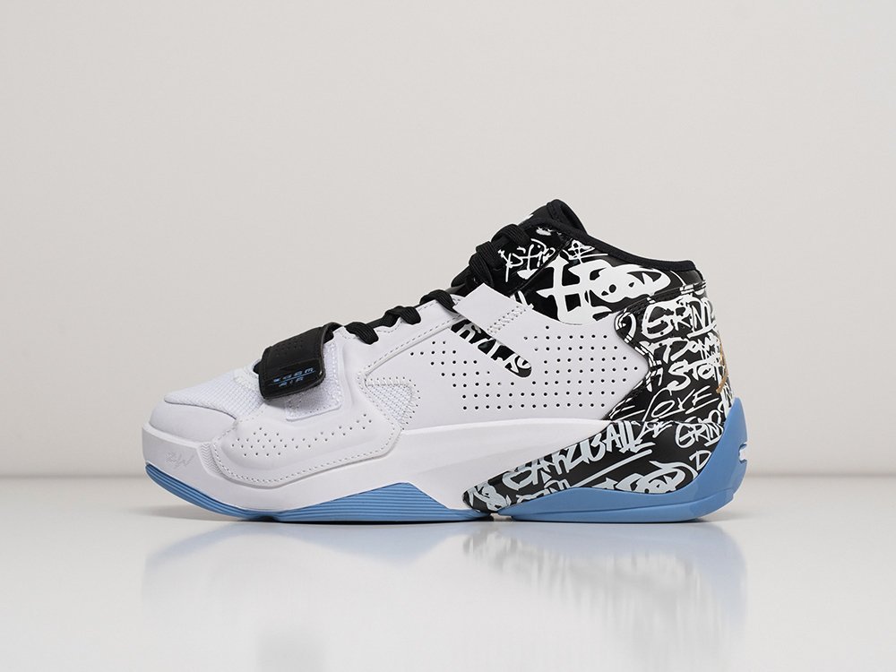 Nike Jordan Zion 2 белые текстиль мужские (AR28905) - фото 1 Nike Jordan Zion 2 белые текстиль мужские (AR28905) - фото 1