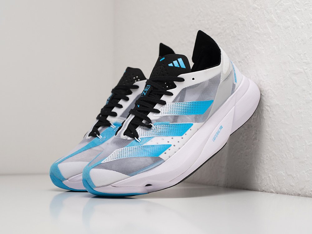 Adidas Adizero Adios Pro 3 белые текстиль мужские (AR28910) - фото 2 Adidas Adizero Adios Pro 3 белые текстиль мужские (AR28910) - фото 2