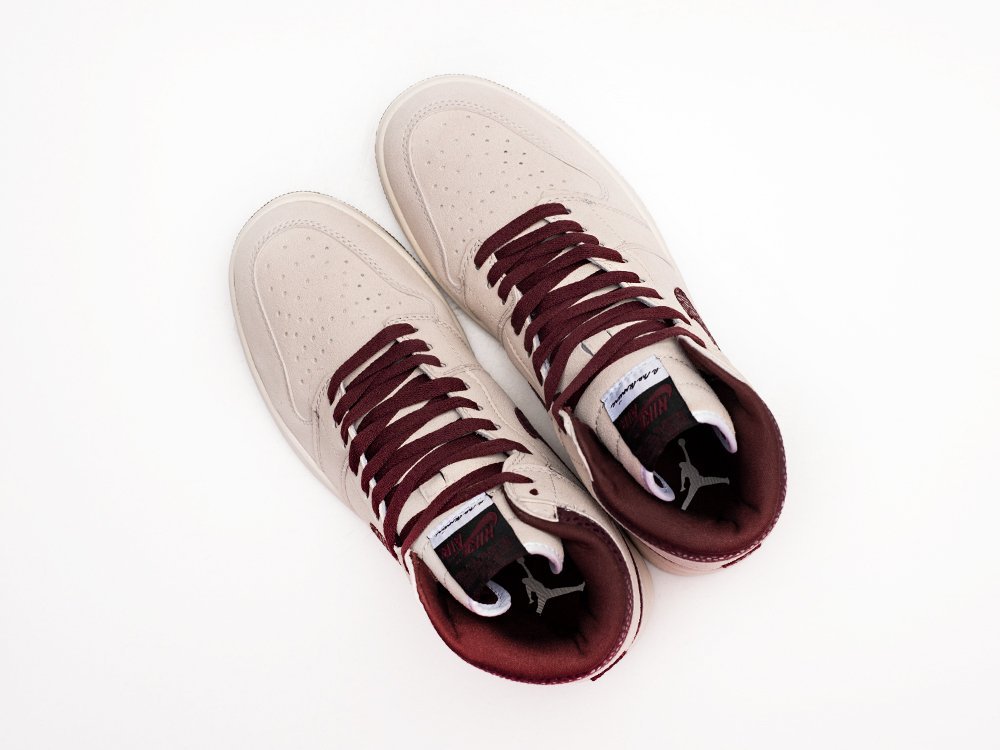 Nike x A Ma Maniére x Air Jordan 1 High OG Airness бежевые замша мужские (AR28914) - фото 3 Nike x A Ma Maniére x Air Jordan 1 High OG Airness бежевые замша мужские (AR28914) - фото 3