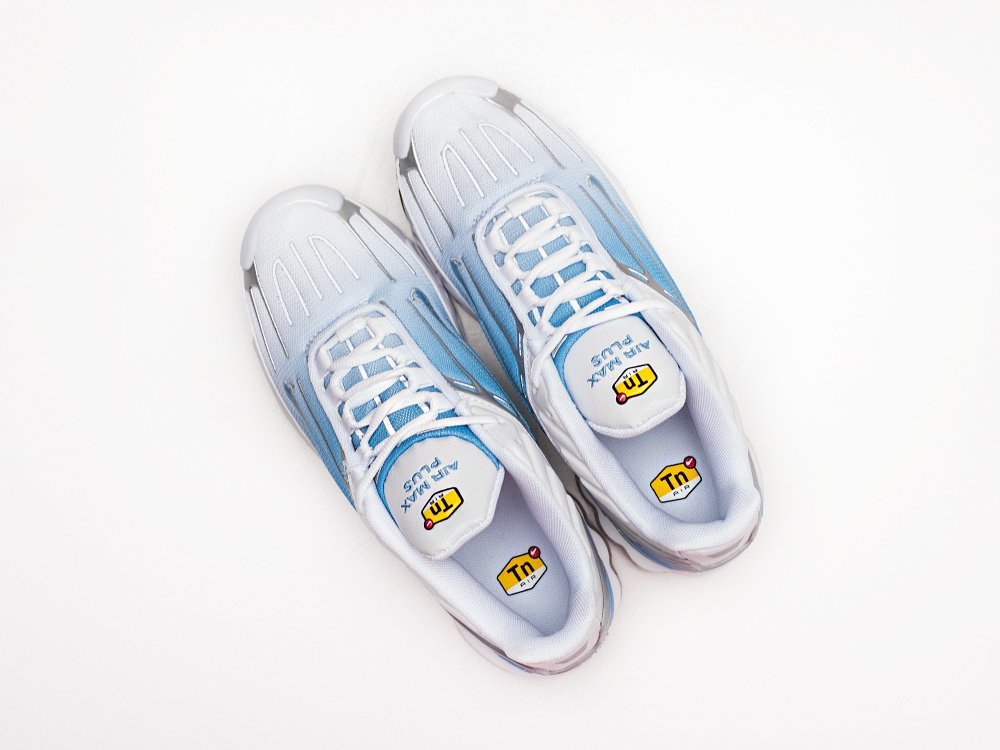 Nike Air Max Plus 3 голубые текстиль мужские (AR28916) - фото 3 Nike Air Max Plus 3 голубые текстиль мужские (AR28916) - фото 3