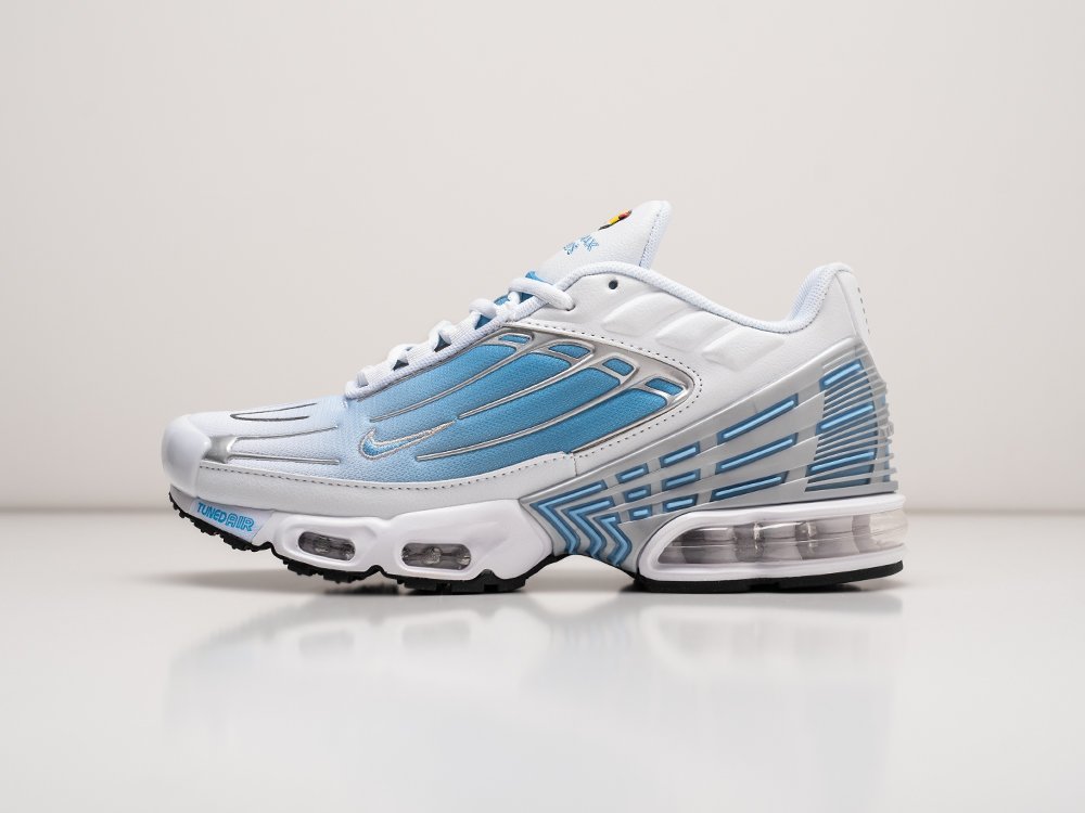 Nike Air Max Plus 3 голубые текстиль мужские (AR28916) - фото 1 Nike Air Max Plus 3 голубые текстиль мужские (AR28916) - фото 1