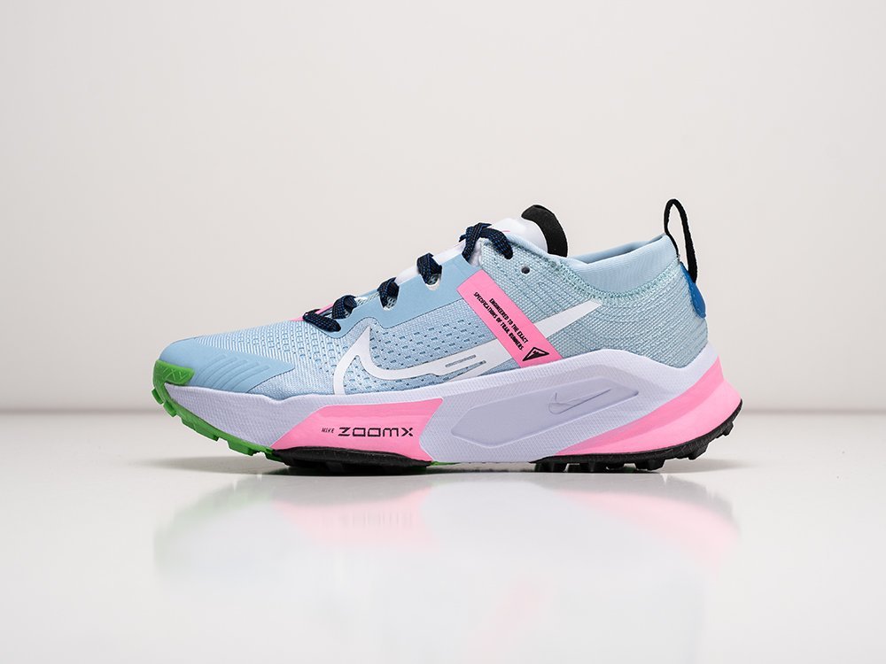 Nike ZoomX Zegama WMNS голубые текстиль женские (AR28935) - фото 1 Nike ZoomX Zegama WMNS голубые текстиль женские (AR28935) - фото 1