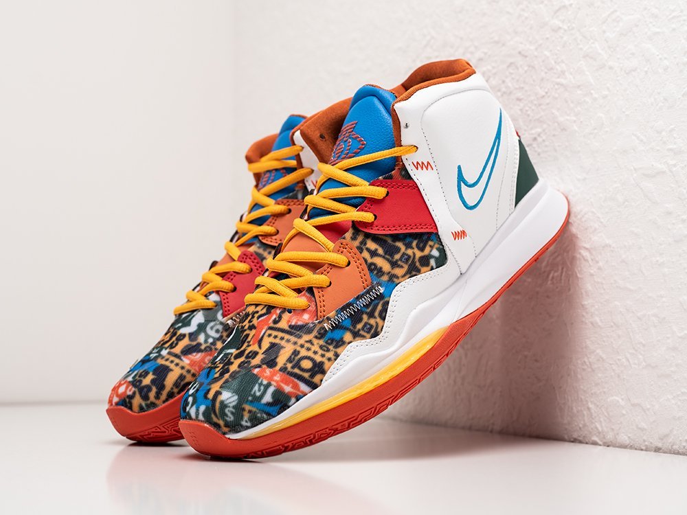 Nike Kyrie 8 Infinity EP Ky-D белые текстиль мужские (AR28943) - фото 2 Nike Kyrie 8 Infinity EP Ky-D белые текстиль мужские (AR28943) - фото 2