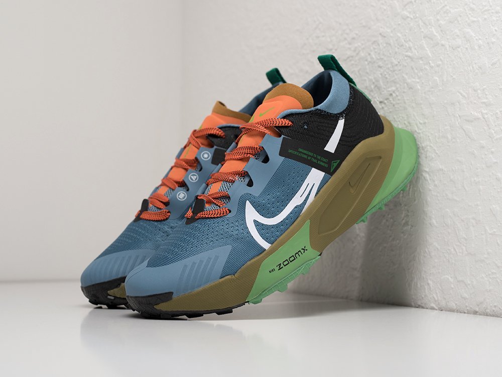 Nike ZoomX Zegama Mineral Slate синие текстиль мужские (AR28952) - фото 2 Nike ZoomX Zegama Mineral Slate синие текстиль мужские (AR28952) - фото 2