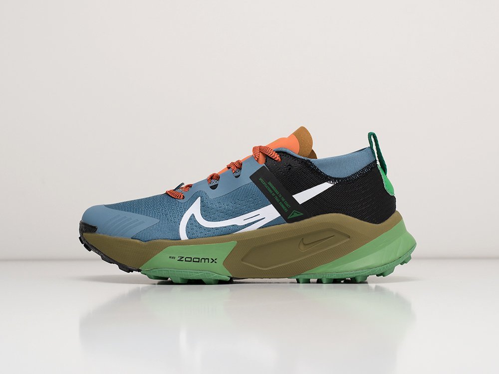 Nike ZoomX Zegama Mineral Slate синие текстиль мужские (AR28952) - фото 1 Nike ZoomX Zegama Mineral Slate синие текстиль мужские (AR28952) - фото 1