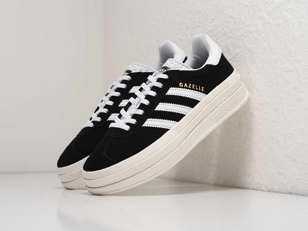Adidas Gazelle Bold WMNS черные замша женские (AR28960) - фото 2 Adidas Gazelle Bold WMNS черные замша женские (AR28960) - фото 2
