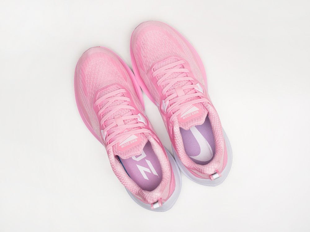Nike Zoom Winflo 9 WMNS розовые текстиль женские (AR28977) - фото 3