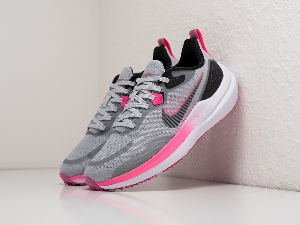 Nike Zoom Winflo 9 WMNS серые текстиль женские (AR28978) - фото 2 Nike Zoom Winflo 9 WMNS серые текстиль женские (AR28978) - фото 2