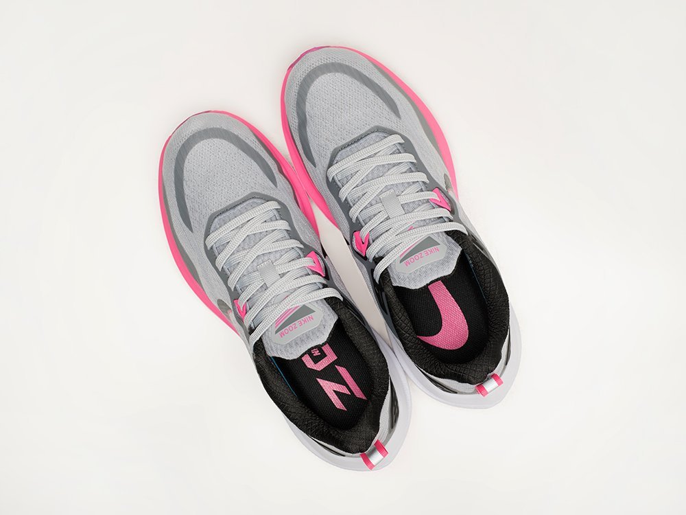 Nike Zoom Winflo 9 WMNS серые текстиль женские (AR28978) - фото 3