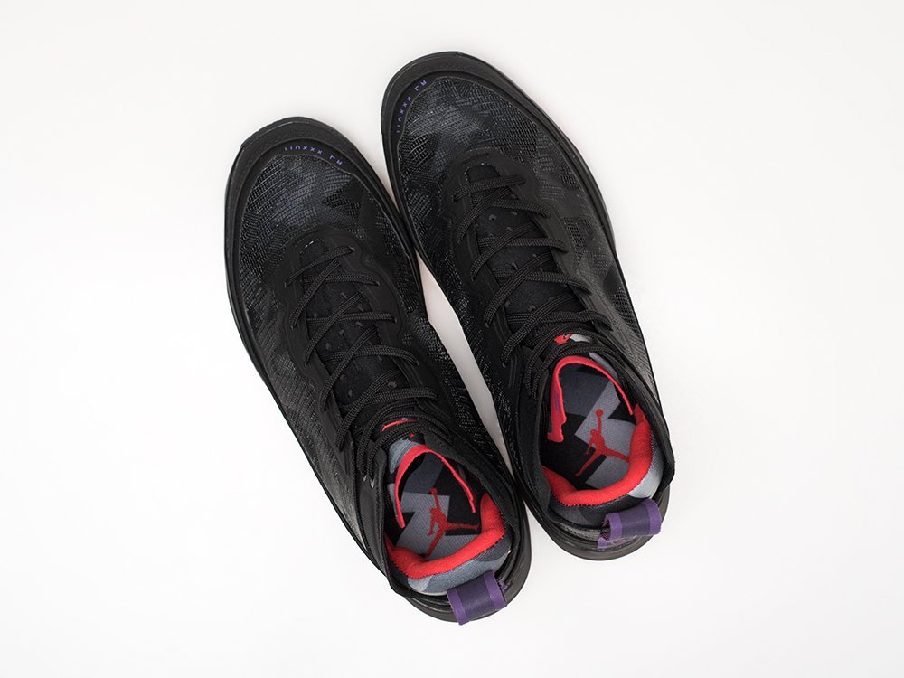 Nike Air Jordan XXXVII Raptors черные текстиль мужские (AR28979) - фото 3
