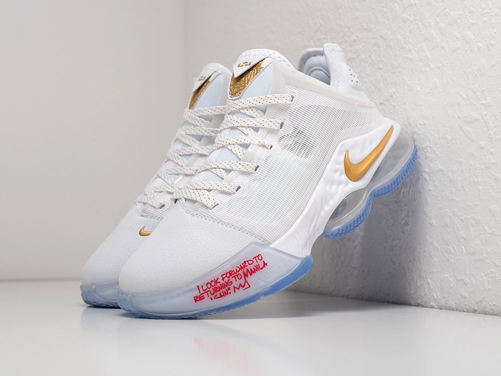 Nike x Titan x Nike LeBron 19 Low Beyond The Seas белые текстиль мужские (AR28981) - фото 2 Nike x Titan x Nike LeBron 19 Low Beyond The Seas белые текстиль мужские (AR28981) - фото 2