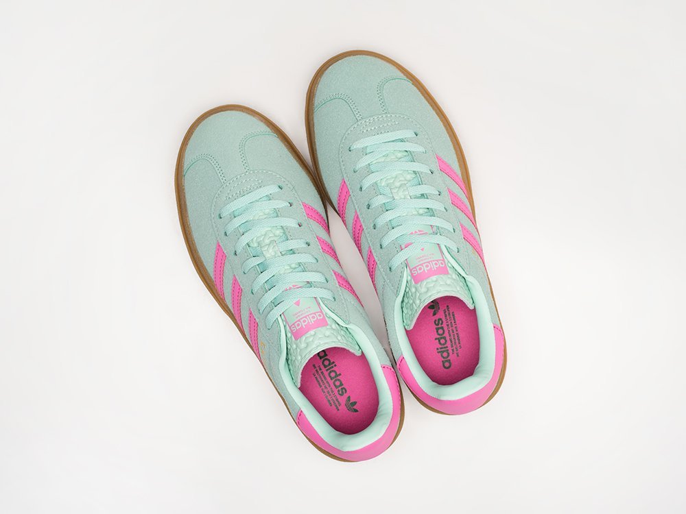 Adidas Gazelle Bold WMNS зеленые замша женские (AR28984) - фото 3 Adidas Gazelle Bold WMNS зеленые замша женские (AR28984) - фото 3