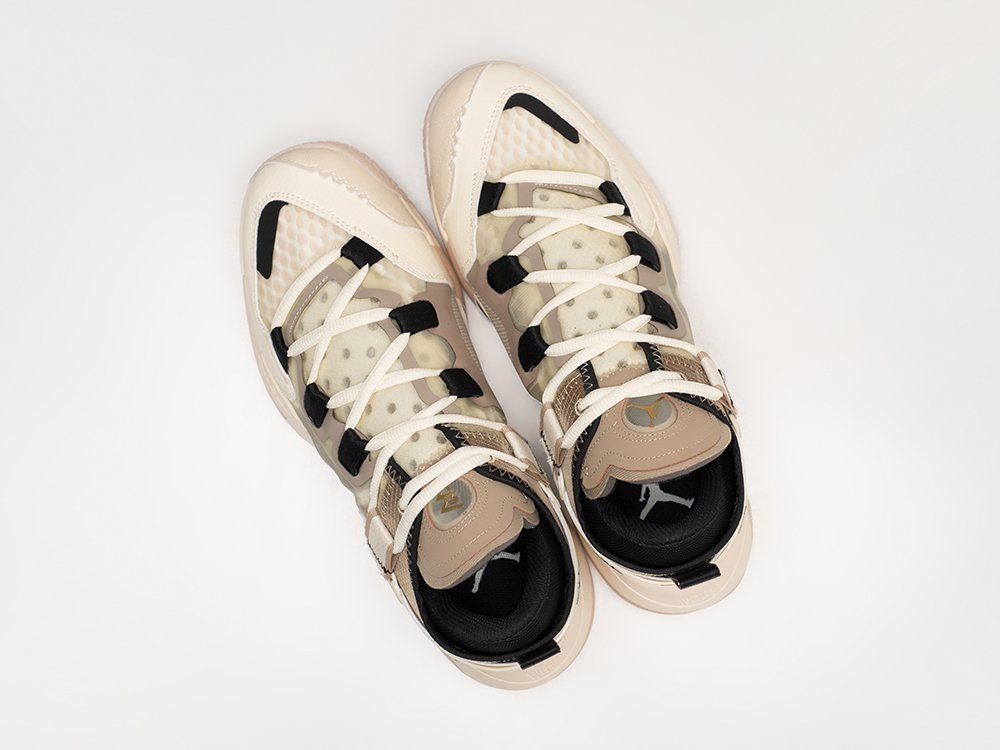 Nike Jordan Why Not Zer0.5 Family бежевые текстиль мужские (AR28986) - фото 3
