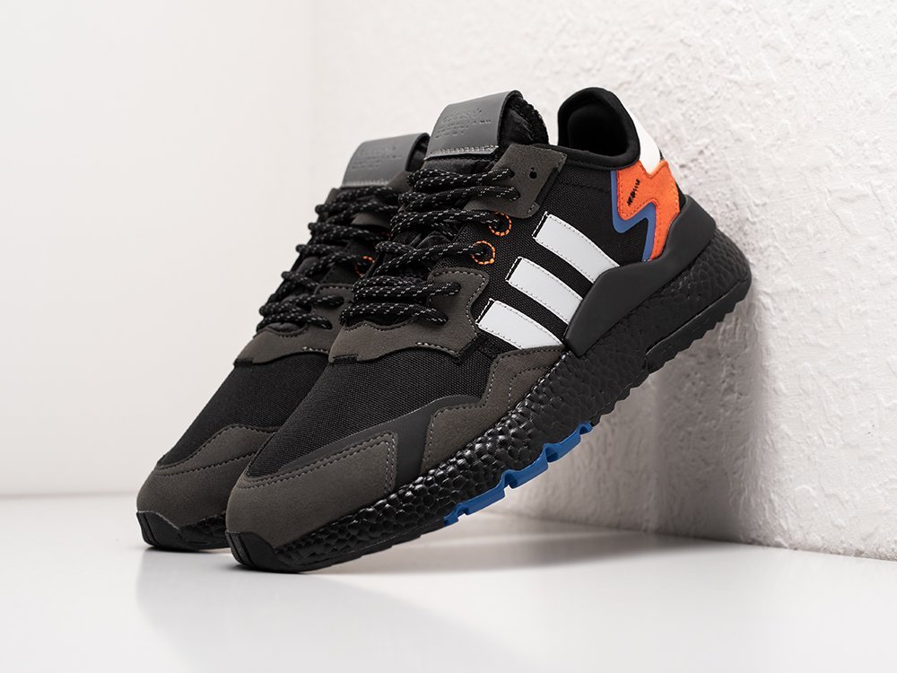Adidas Nite Jogger черные текстиль мужские (AR28988) - фото 2 Adidas Nite Jogger черные текстиль мужские (AR28988) - фото 2