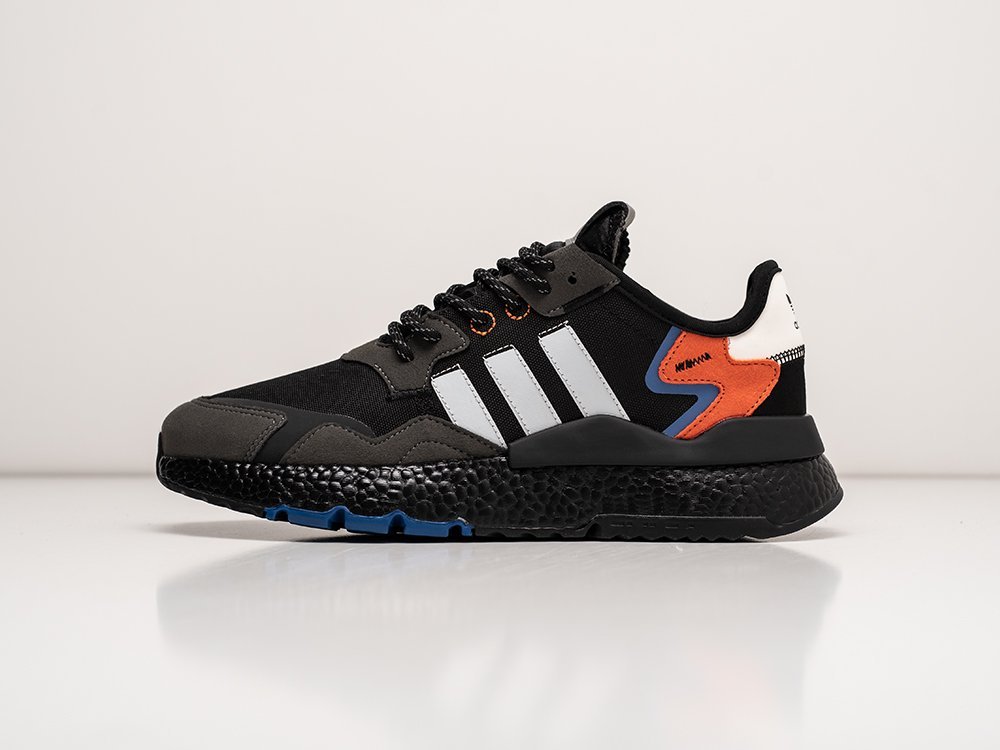 Adidas Nite Jogger черные текстиль мужские (AR28988) - фото 1 Adidas Nite Jogger черные текстиль мужские (AR28988) - фото 1