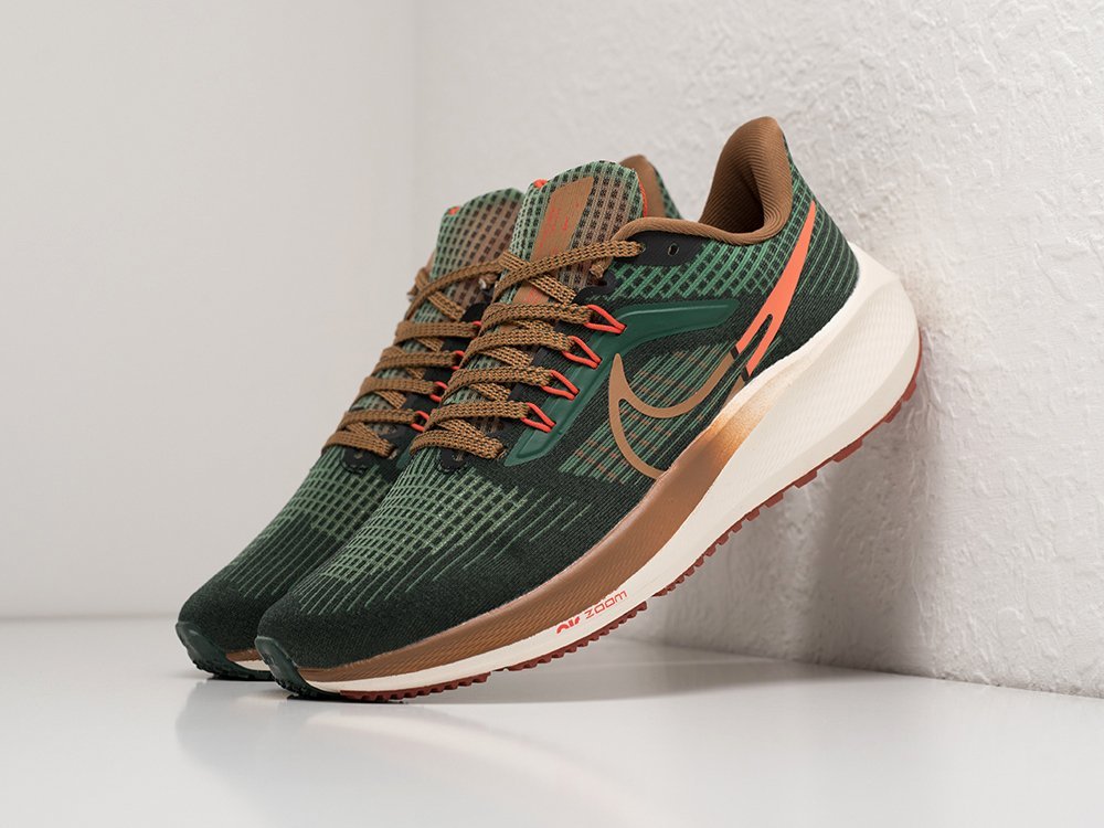 Nike Air Zoom Pegasus 39 зеленые текстиль мужские (AR28990) - фото 2 Nike Air Zoom Pegasus 39 зеленые текстиль мужские (AR28990) - фото 2