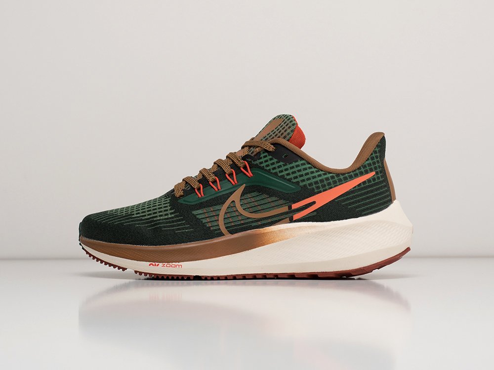 Nike Air Zoom Pegasus 39 зеленые текстиль мужские (AR28990) - фото 1 Nike Air Zoom Pegasus 39 зеленые текстиль мужские (AR28990) - фото 1