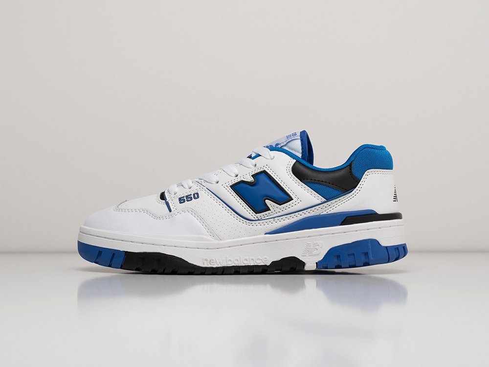 New Balance 550 White Team Royal белые кожа мужские (AR28996) - фото 1 New Balance 550 White Team Royal белые кожа мужские (AR28996) - фото 1