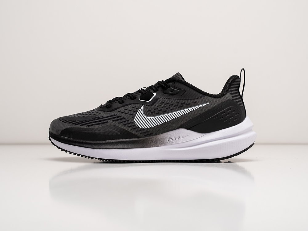 Nike Zoom Winflo 9 черные текстиль мужские (AR29001) - фото 1