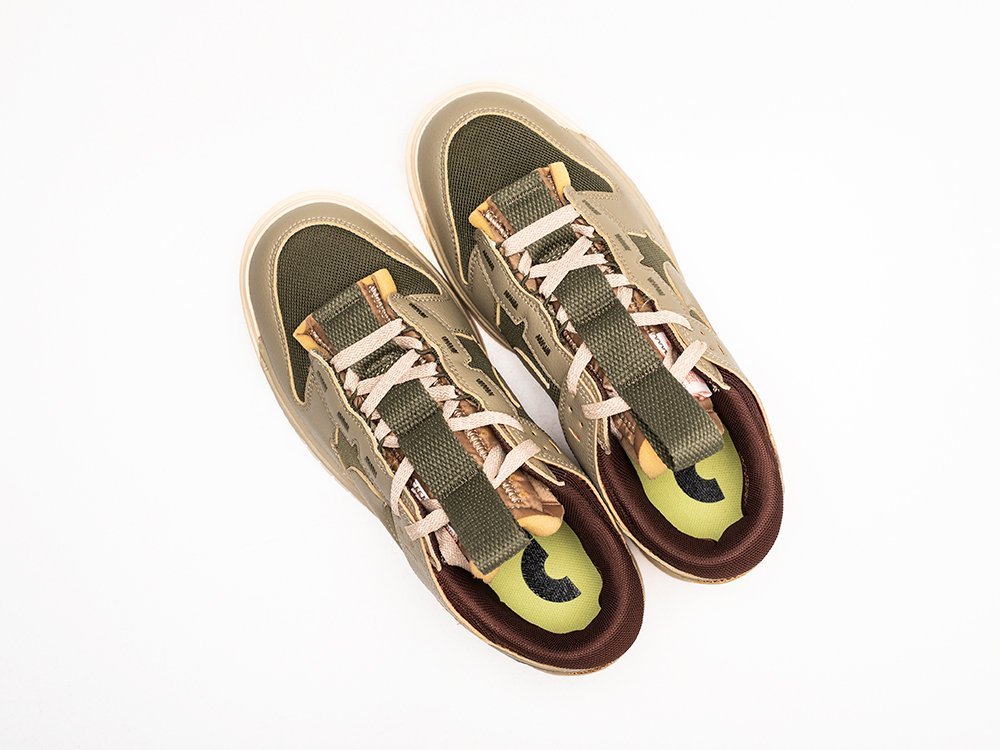 Nike Dunk Low Remastered Olive зеленые кожа мужские (AR29002) - фото 3 Nike Dunk Low Remastered Olive зеленые кожа мужские (AR29002) - фото 3