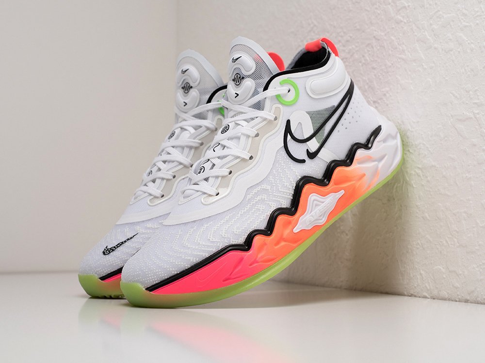 Nike Air Zoom G.T. Run EP White Multi Neon белые текстиль мужские (AR29004) - фото 2 Nike Air Zoom G.T. Run EP White Multi Neon белые текстиль мужские (AR29004) - фото 2