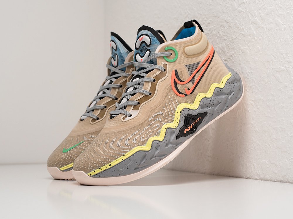 Nike Air Zoom G.T. Run EP Mowabb Attitude бежевые текстиль мужские (AR29005) - фото 2 Nike Air Zoom G.T. Run EP Mowabb Attitude бежевые текстиль мужские (AR29005) - фото 2