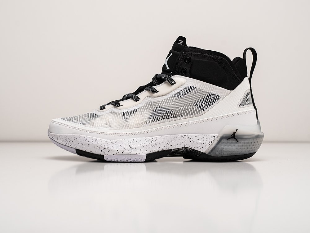 Nike Air Jordan XXXVII Oreo белые текстиль мужские (AR29032) - фото 1