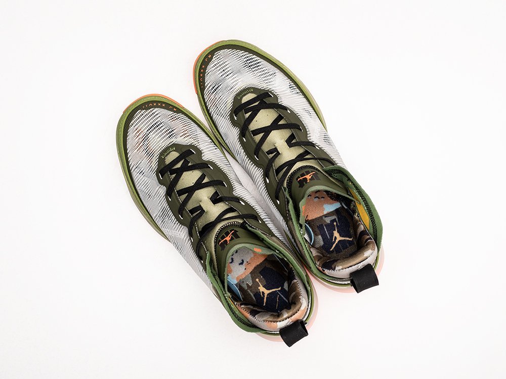 Nike Undefeated x Air Jordan 37 Flight Jacket зеленые текстиль мужские (AR29033) - фото 3 Nike Undefeated x Air Jordan 37 Flight Jacket зеленые текстиль мужские (AR29033) - фото 3