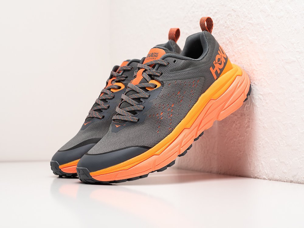 Hoka Challenger ATR 6 GTX серые текстиль мужские (AR29036) - фото 2 Hoka Challenger ATR 6 GTX серые текстиль мужские (AR29036) - фото 2