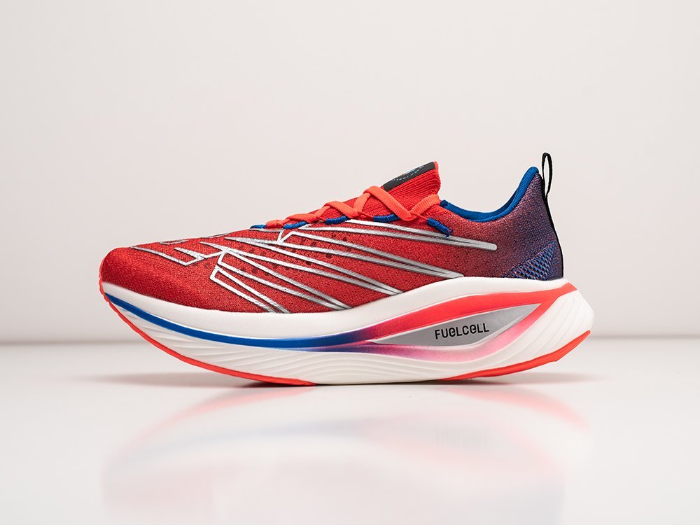New Balance FuelCell RC Elite v2 красные текстиль мужские (AR29060) - фото 1 New Balance FuelCell RC Elite v2 красные текстиль мужские (AR29060) - фото 1