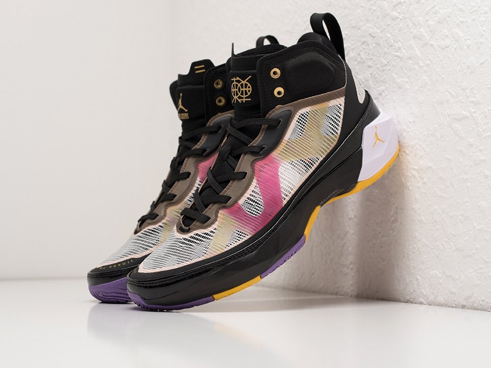 Nike Air Jordan XXXVII Dongdan белые текстиль мужские (AR29064) - фото 2 Nike Air Jordan XXXVII Dongdan белые текстиль мужские (AR29064) - фото 2