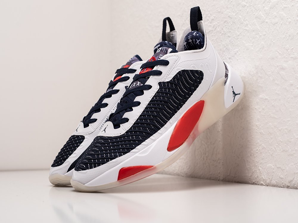 Nike Jordan Luka 1 Quai 54 белые текстиль мужские (AR29076) - фото 2 Nike Jordan Luka 1 Quai 54 белые текстиль мужские (AR29076) - фото 2