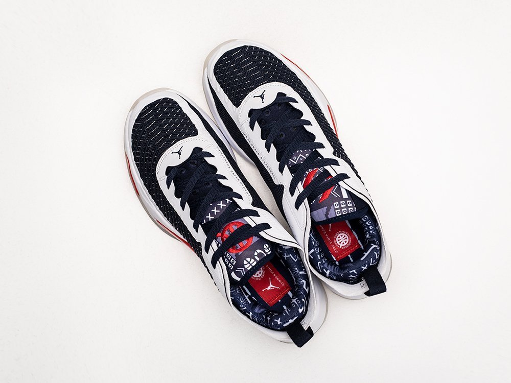 Nike Jordan Luka 1 Quai 54 белые текстиль мужские (AR29076) - фото 3 Nike Jordan Luka 1 Quai 54 белые текстиль мужские (AR29076) - фото 3