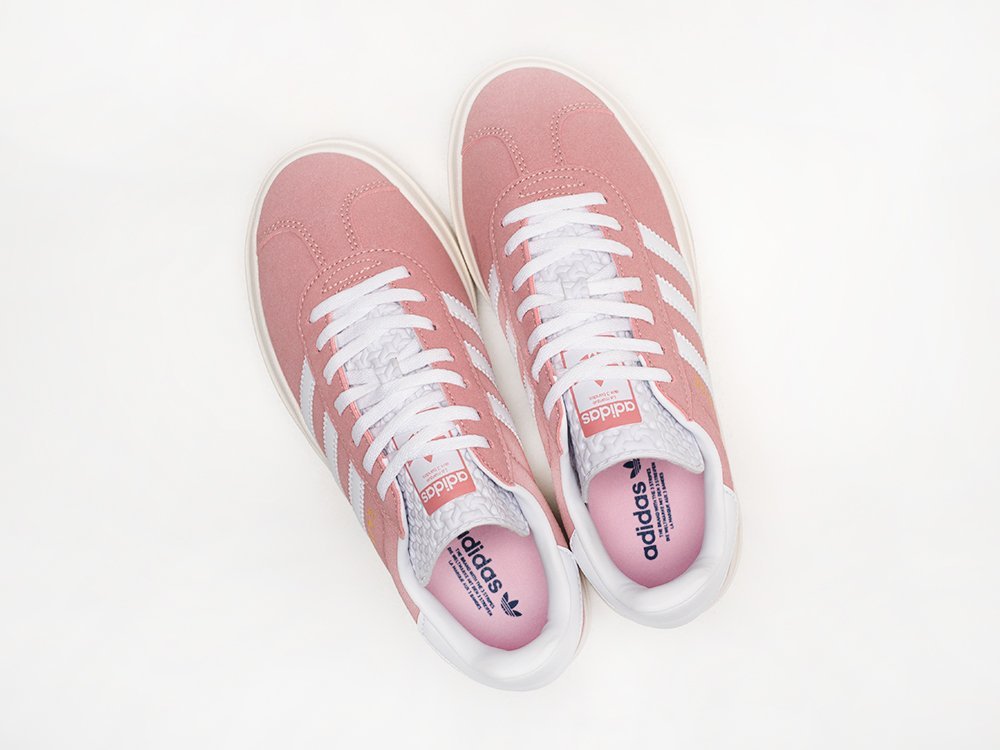 Adidas Gazelle Bold WMNS розовые текстиль женские (AR29080) - фото 3 Adidas Gazelle Bold WMNS розовые текстиль женские (AR29080) - фото 3