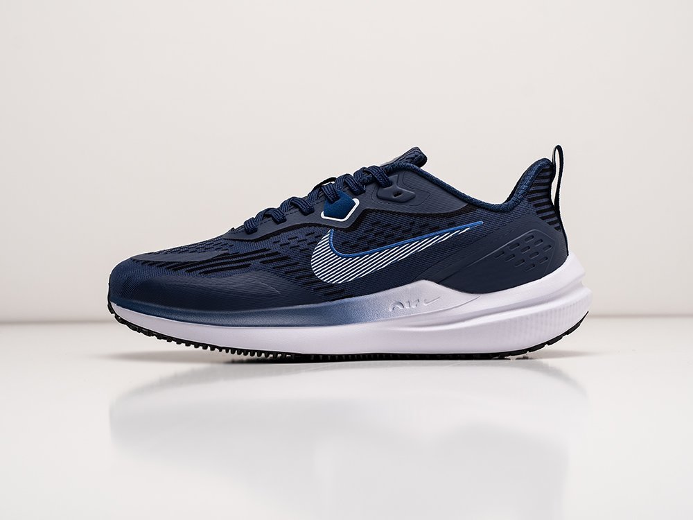 Nike Zoom Winflo 9 синие текстиль мужские (AR29091) - фото 1