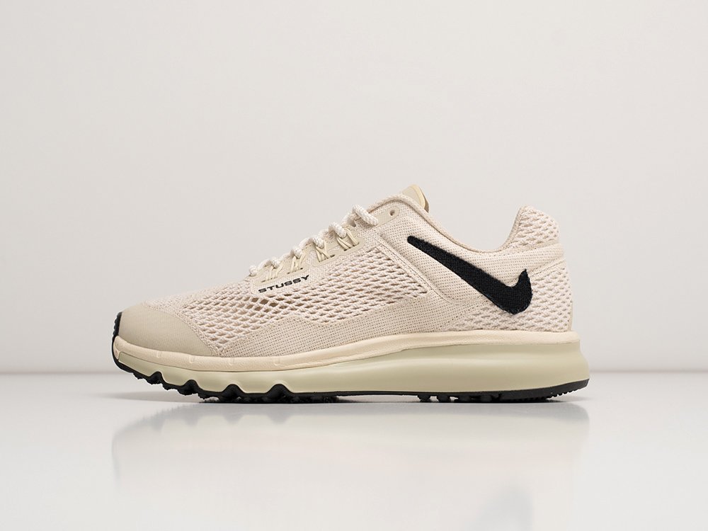 Nike Stussy x Air Max 2013 бежевые текстиль мужские (AR29093) - фото 1 Nike Stussy x Air Max 2013 бежевые текстиль мужские (AR29093) - фото 1