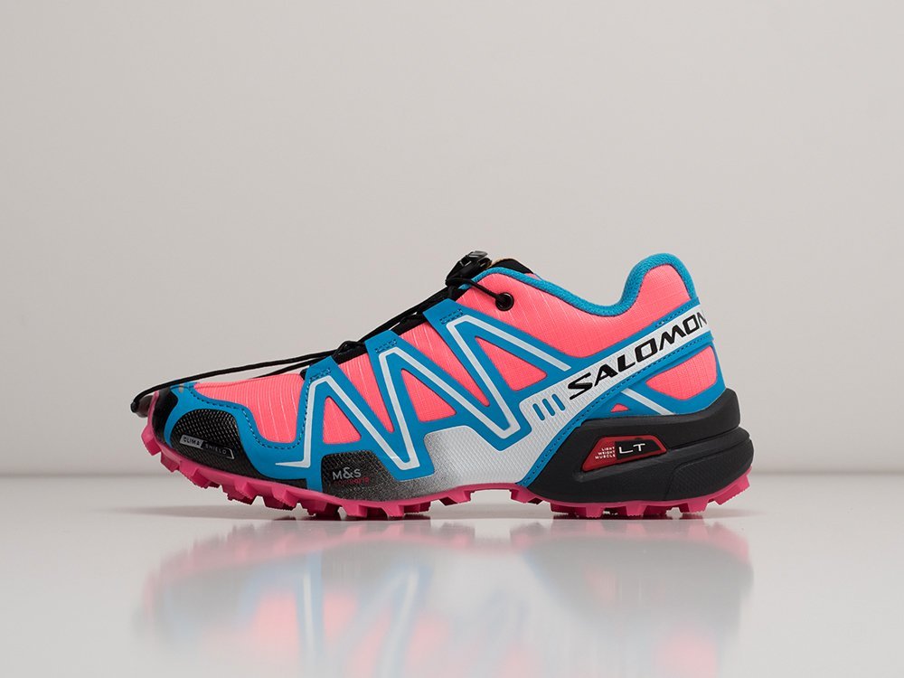 Salomon Speedcross 3 CS WMNS розовые текстиль женские (AR29100) - фото 1 Salomon Speedcross 3 CS WMNS розовые текстиль женские (AR29100) - фото 1