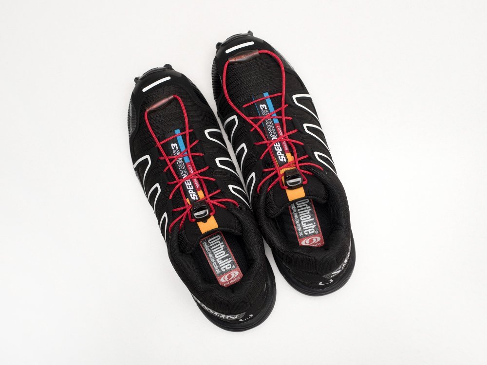 Salomon Speedcross 3 CS WMNS черные текстиль женские (AR29105) - фото 3 Salomon Speedcross 3 CS WMNS черные текстиль женские (AR29105) - фото 3