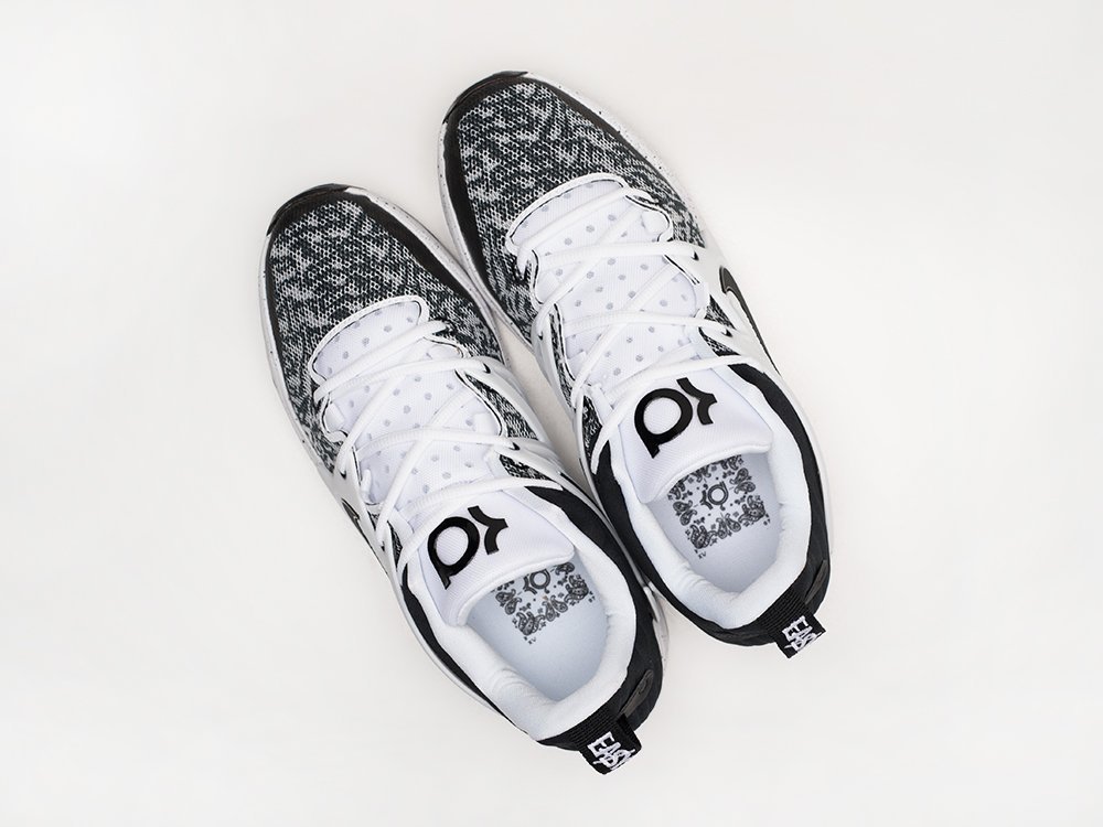 Nike KD 15 TB White Black Speckled белые текстиль мужские (AR29112) - фото 3 Nike KD 15 TB White Black Speckled белые текстиль мужские (AR29112) - фото 3