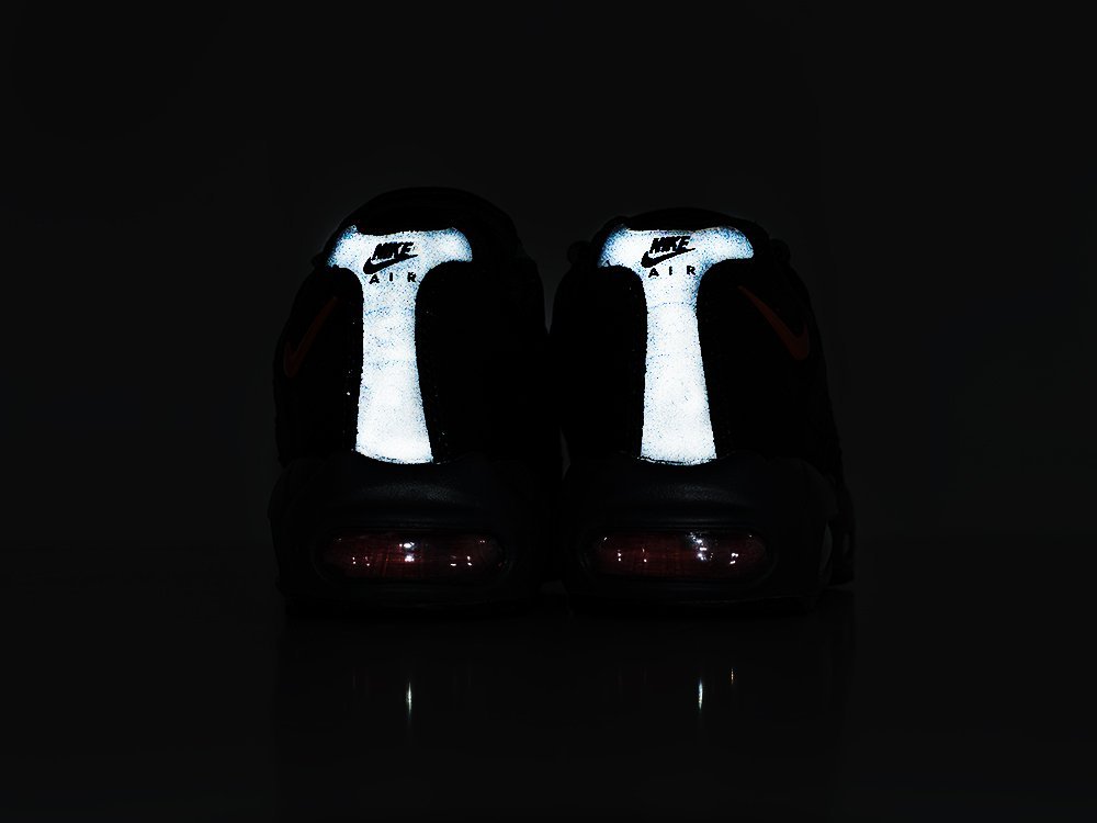 Nike Air Max 95 черные текстиль мужские (AR29123) - фото 4