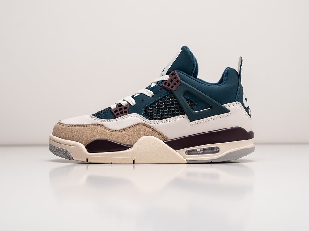 Nike Air Jordan 4 Retro Snorlax разноцветные замша мужские (AR29126) - фото 1 Nike Air Jordan 4 Retro Snorlax разноцветные замша мужские (AR29126) - фото 1